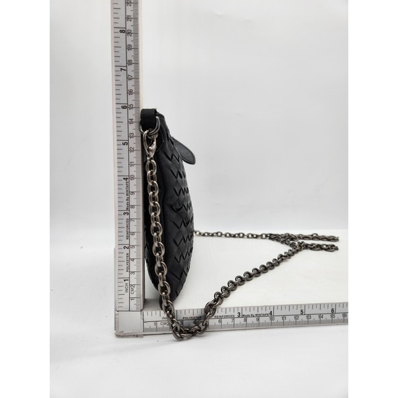 ❤️SOLD❤️BOTTEGA VENETA LEATHER CHAIN PURSE 111BOTXGH - Picture 3 of 13